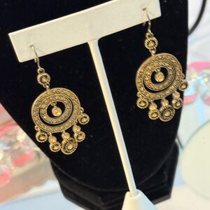 Gold Dangle Earrings